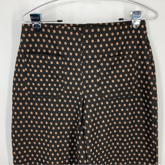 Jules & Leopold Black and Brown Patterned Pants - Picture 2 of 13